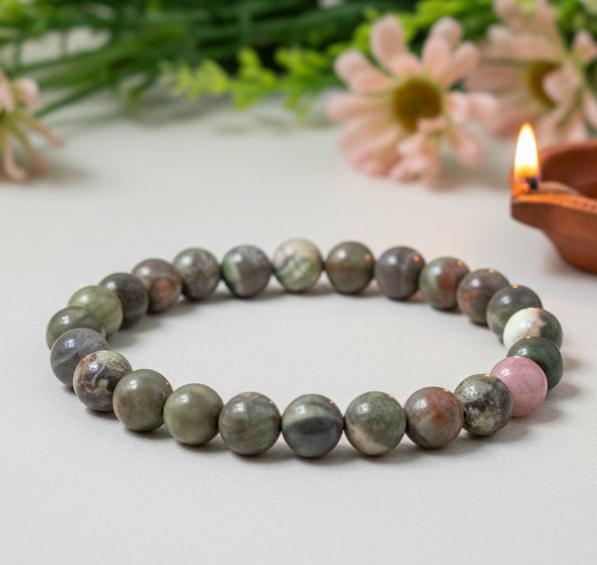 RAINFOREST GENUINE RHYOLITE JASPER TRANSFORMATION