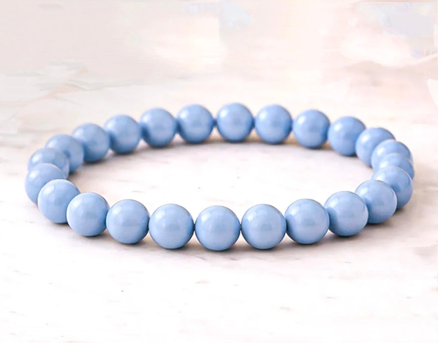 Invoke Angelic Blessings Angelite Bracelet