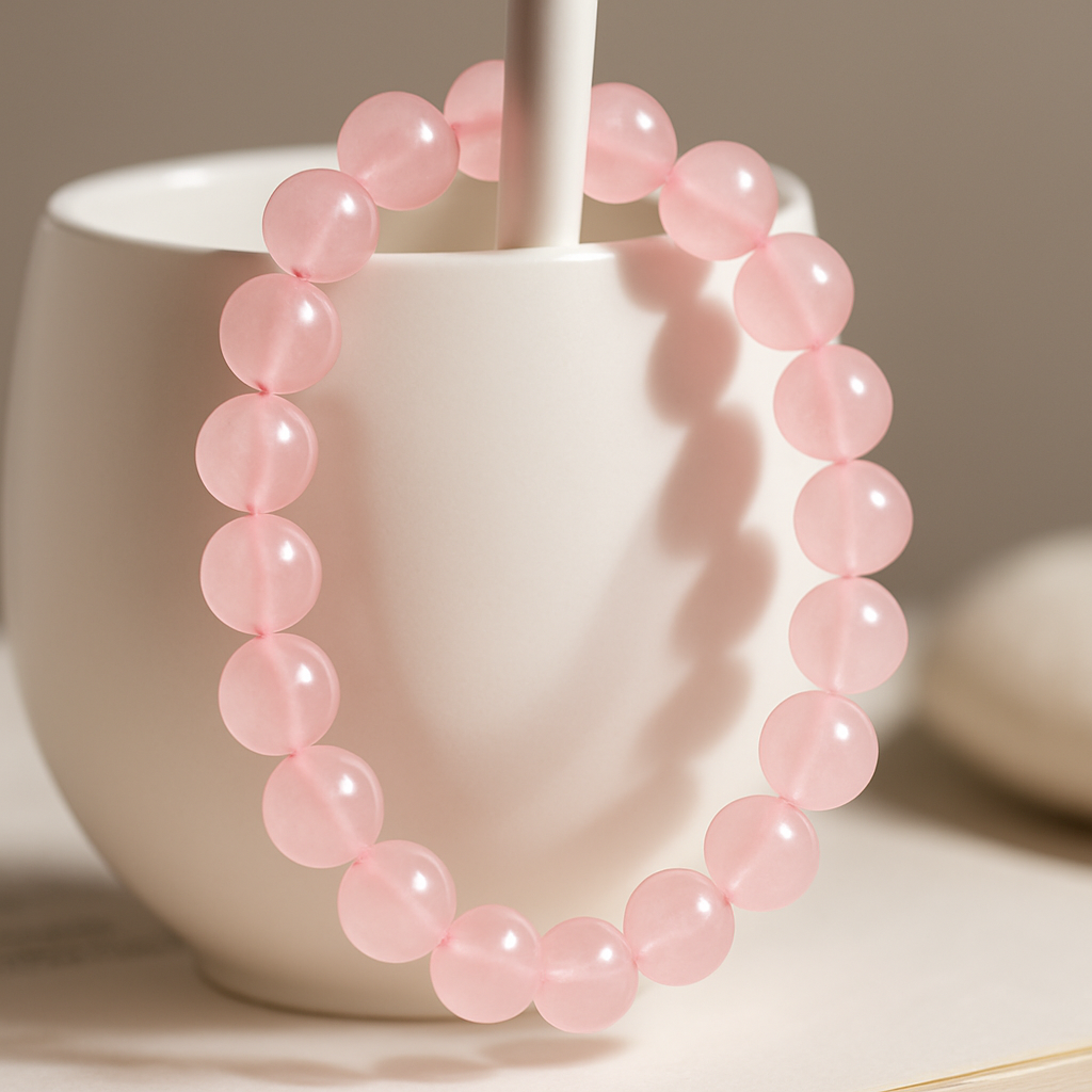 RARE ROSE QUARTZ BRACELET