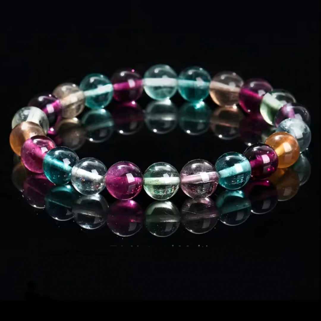 RARE MULTI FLUORITE BRACELET