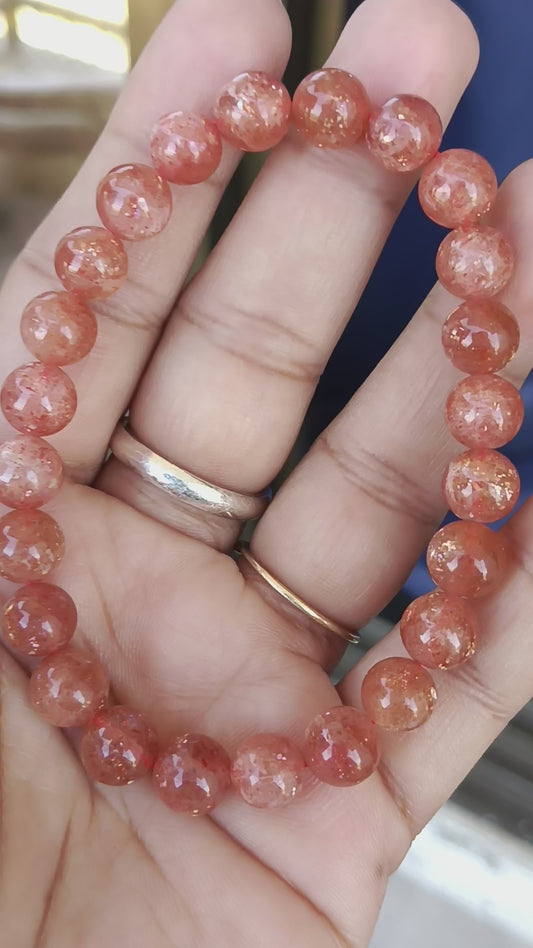 RULE OVER RARE SUNSTONE BRACELET