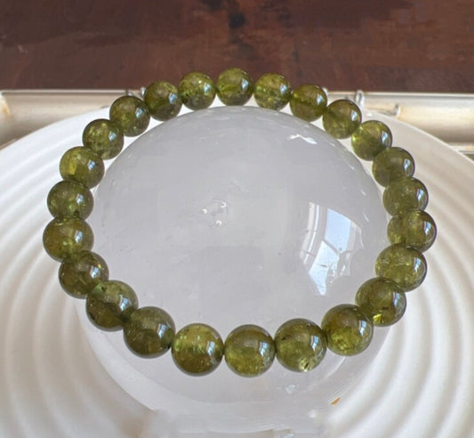 Tsavorite Garnet Green garnet bracelet AAA