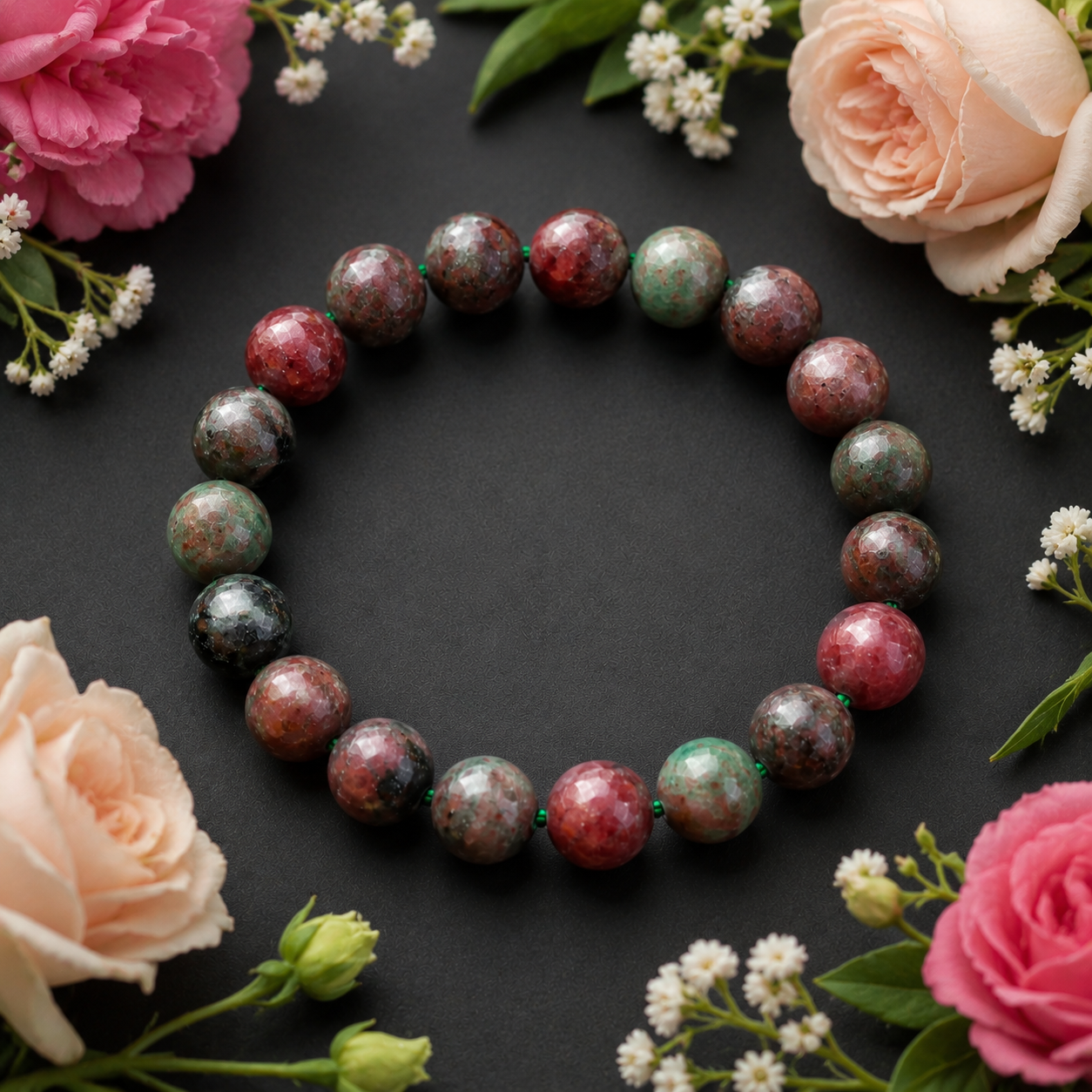 GROSSULAR GARNET BRACELET
