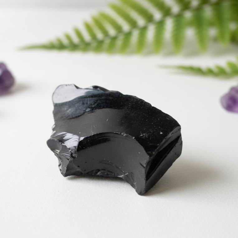 BLACK OBSIDIAN ROUGH