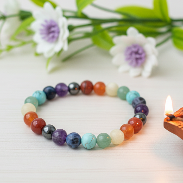 SEVEN CHAKRA BRACELET