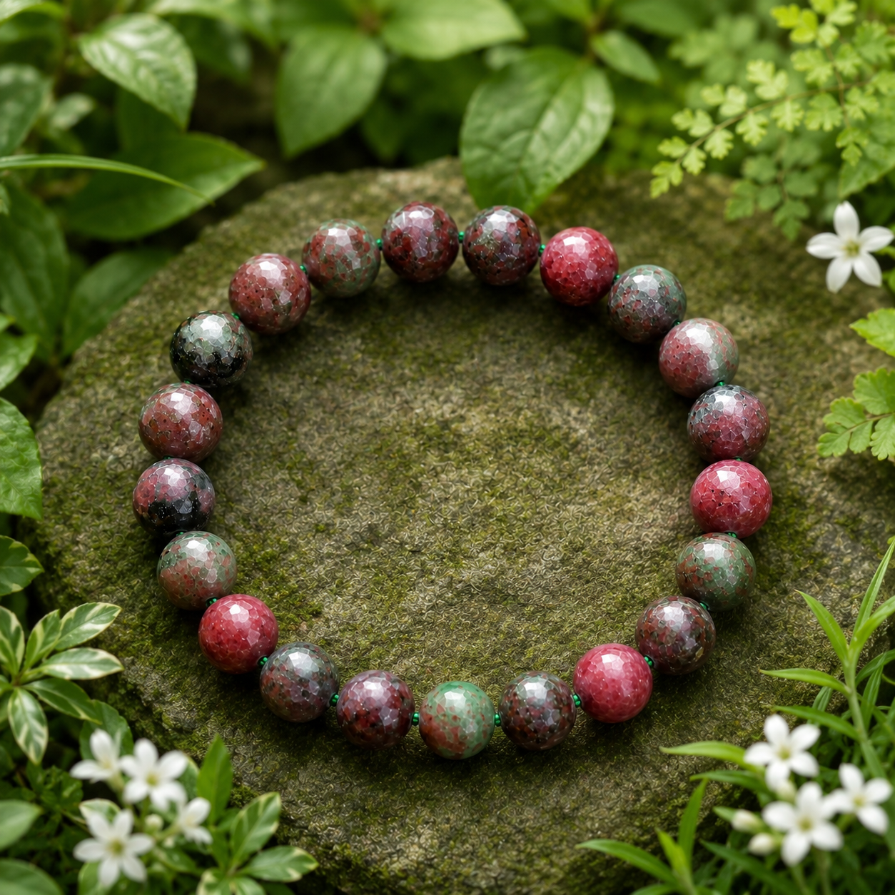 GROSSULAR GARNET BRACELET