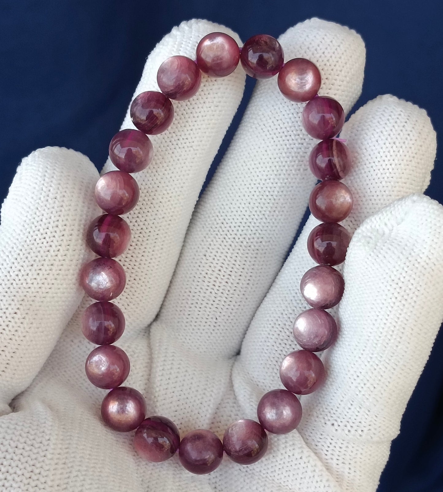 Ultra Rare Purple Lepidolite bracelet