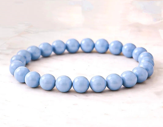 Invoke Angelic Blessings Angelite Bracelet