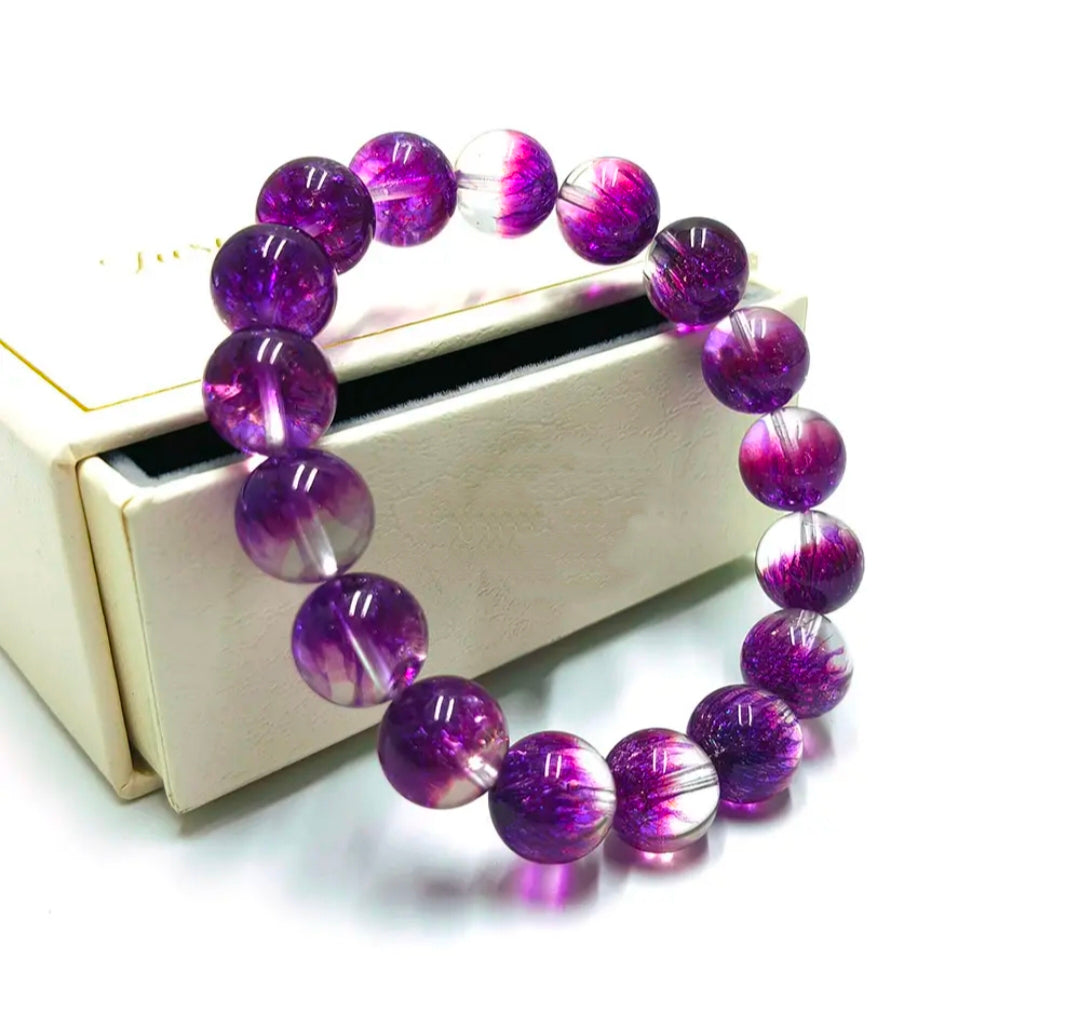 Purple Super Seven Bracelet