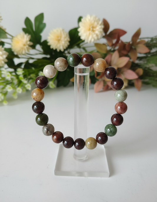 DARK GHOST QUARTZ BRACELET