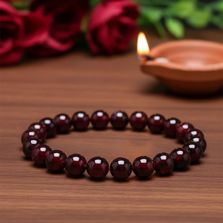 Red Garnet Bracelet 
Dark red garnet bracelet 
Wine colour red garnet bracelet 
High Quality natural red garnet bracelet 