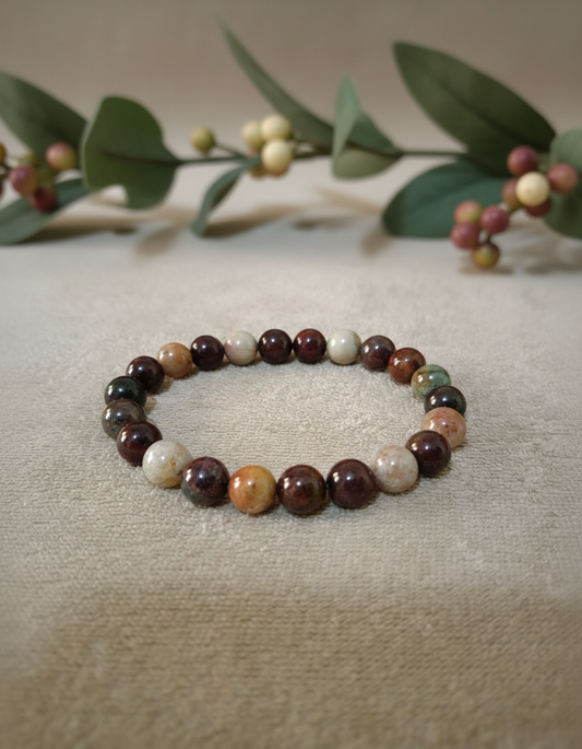 DARK GHOST QUARTZ BRACELET